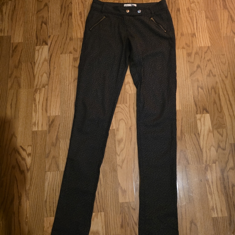 Tall Girls Leopard Print Skinny Pants